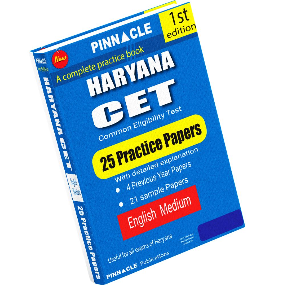 Haryana CET 25 practice sets english medium 